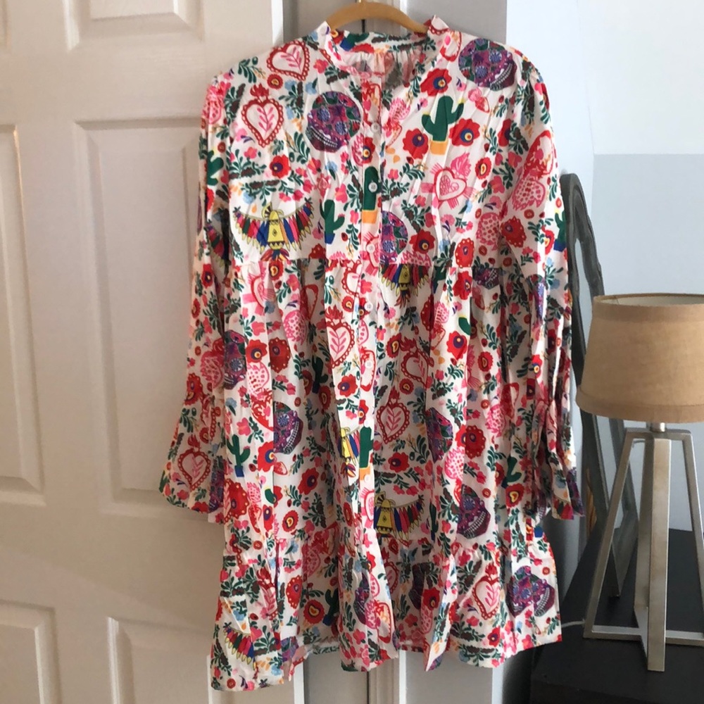 Dios de los Muertos shirt dress